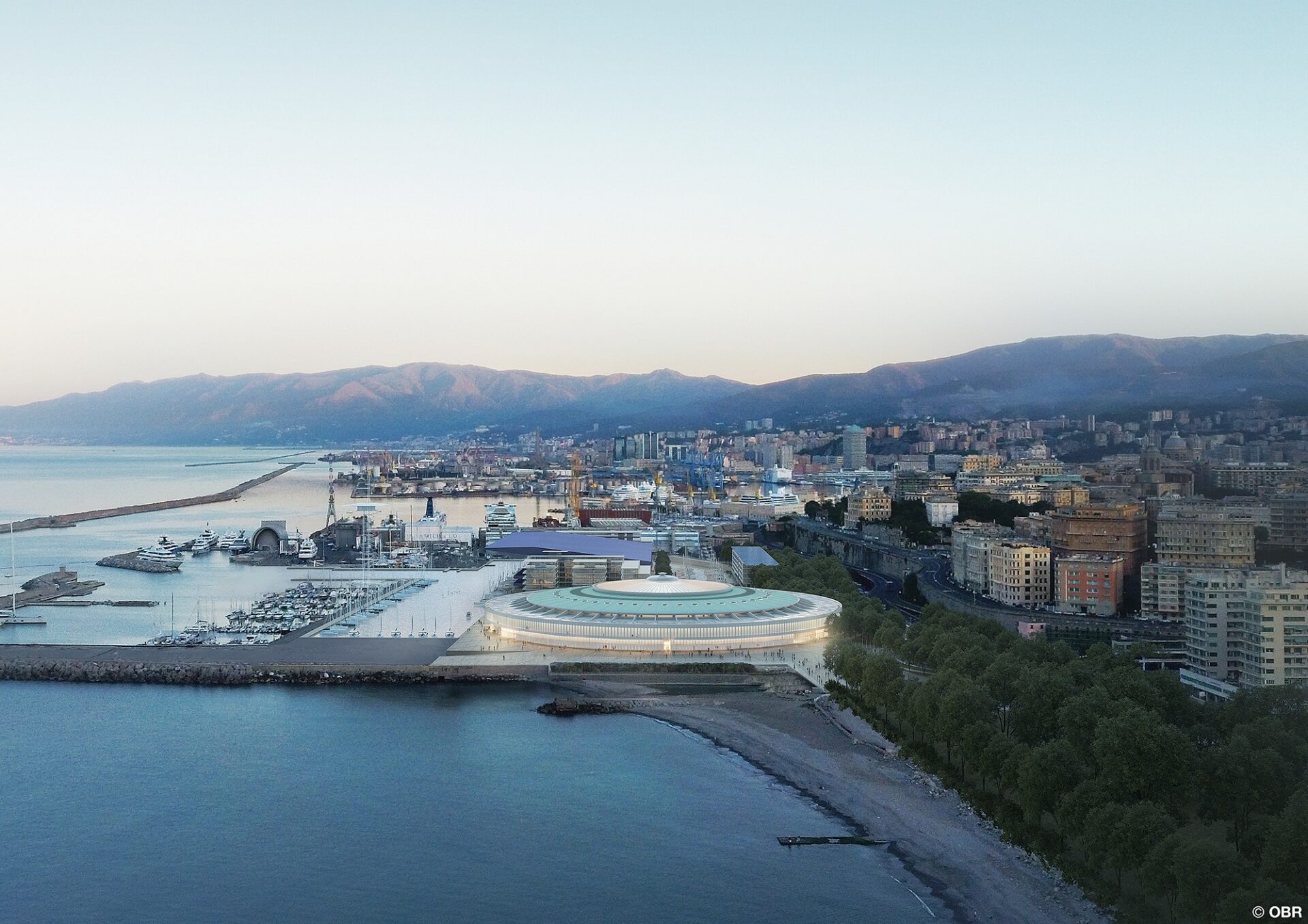 Waterfront di Levante, east view