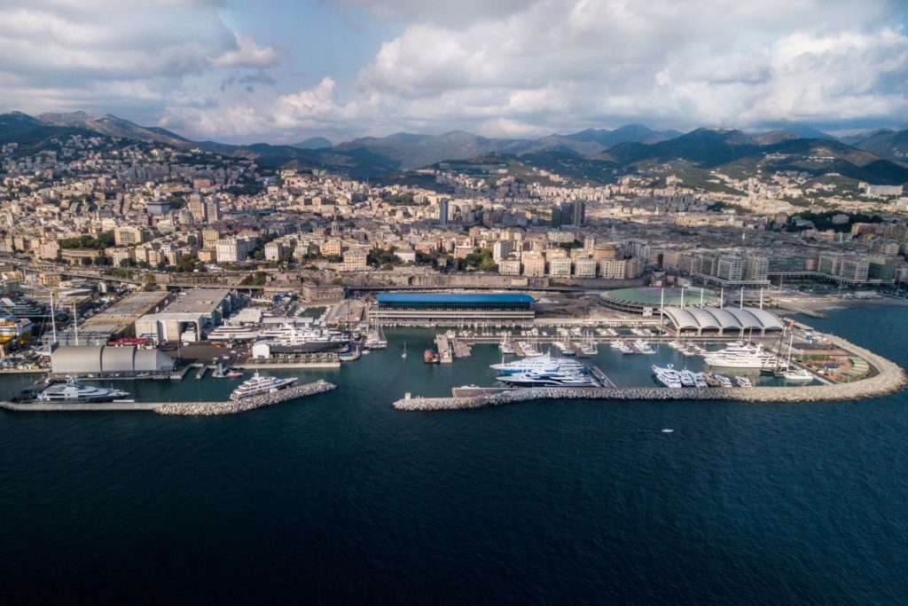 Amico & Co and Waterfront Marina form sea