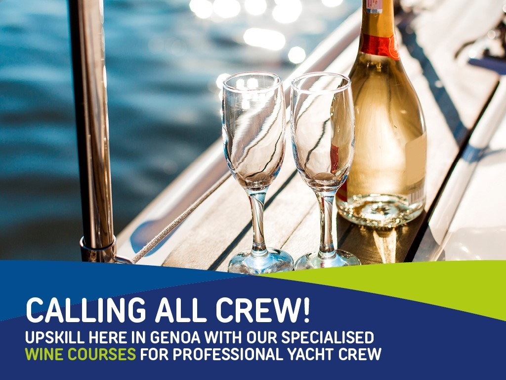 Wine courses for professional yacht crew