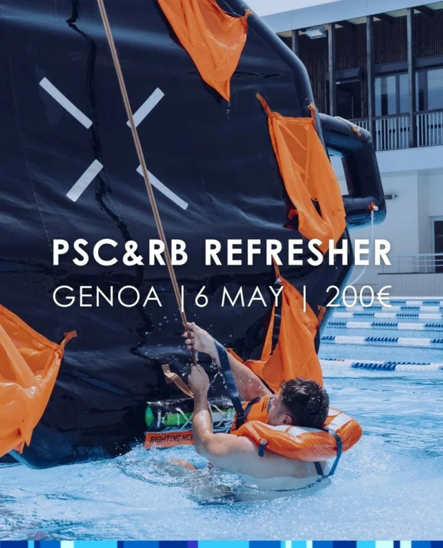 🛟 Updated Proficiency in Survival Craft & Rescue Boats (Restricted)⁠
📍 Genoa | 📅 06 May 2025 | ⏰ 4 hours | 💶 €200⁠
⁠
⁠
This half-day theory refresher course (aka Advanced Sea Survival) is ideal for those holding a Yacht CoC and is not for vessels with davit-launched liferafts.⁠
⁠
⁠
🌊 Brush up on critical survival skills, including:⁠
✅ Launching & managing rescue boats⁠
✅ Survivor care post-abandonment⁠
✅ Use of comms & locating devices⁠
✅ Onboard safety protocols⁠
⁠
⁠
📄 Entry requires previous STCW survival training + onboard experience in key tasks⁠
⁠
🎟️ Redeemable with your ONE Account vouchers!⁠
⁠
📧 For more details, contact us via the link in bio or at training@genoasuperyachthub.com⁠
⁠
#genova #genoa #italy #genoasuperyachthub #genovawaterfrontmarina  #yachts #yachtcrew #weareamico #yachtcrewlife #portsofgenoa #genoamarina #marina #marinalife  #YachtCrewServices⁠ ⁠